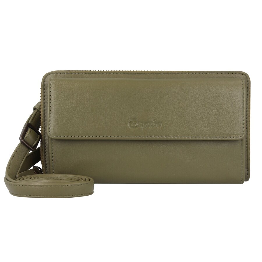 

Сумка через плечо Esquire Crossbody Bag Peru, оливковый, Зеленый, Сумка через плечо Esquire Crossbody Bag Peru, оливковый