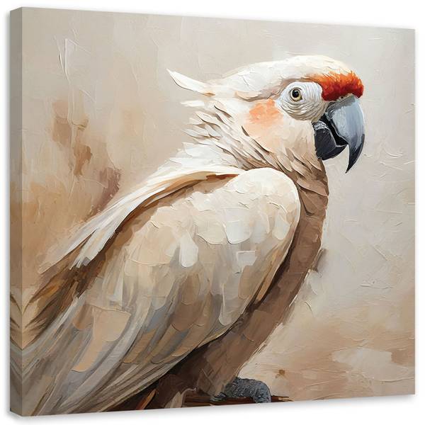 

Картина арт-принт KUNSTLOFT Majestic Cockatoo 1, бежевый