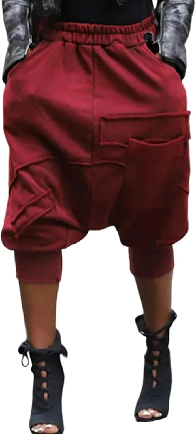 

Женские джинсы-барашки Casual с эластичной талией и пачворком YAWJET