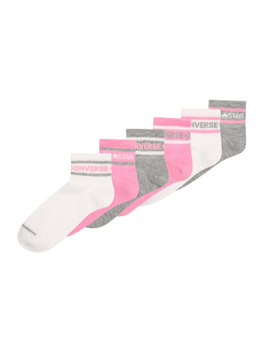 

Носки CONVERSE, mottled grey/Pink/White