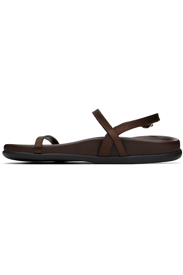 Эвирали сандалии с анатомической стелькой Ancient Greek Sandals, коричневый — фото 3