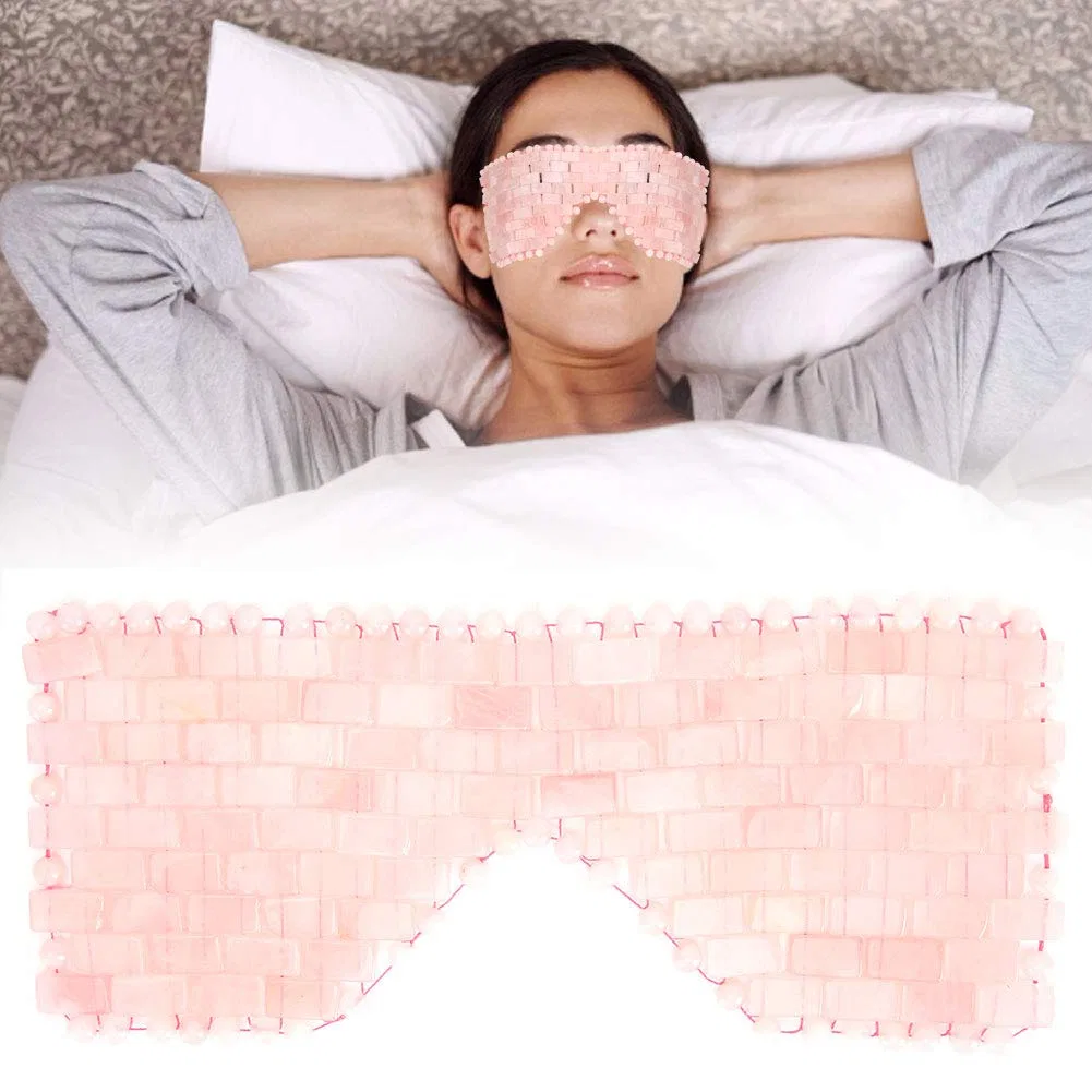 Маска для глаз Brrnoo Jade из розового кварца Brrnoo, Rose Quartz