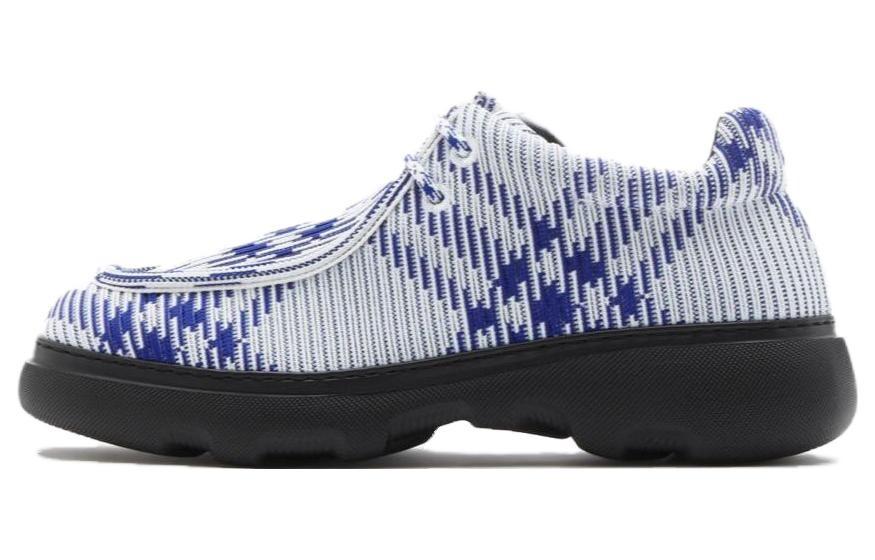 

Кроссовки Burberry EKD Check-print, синий