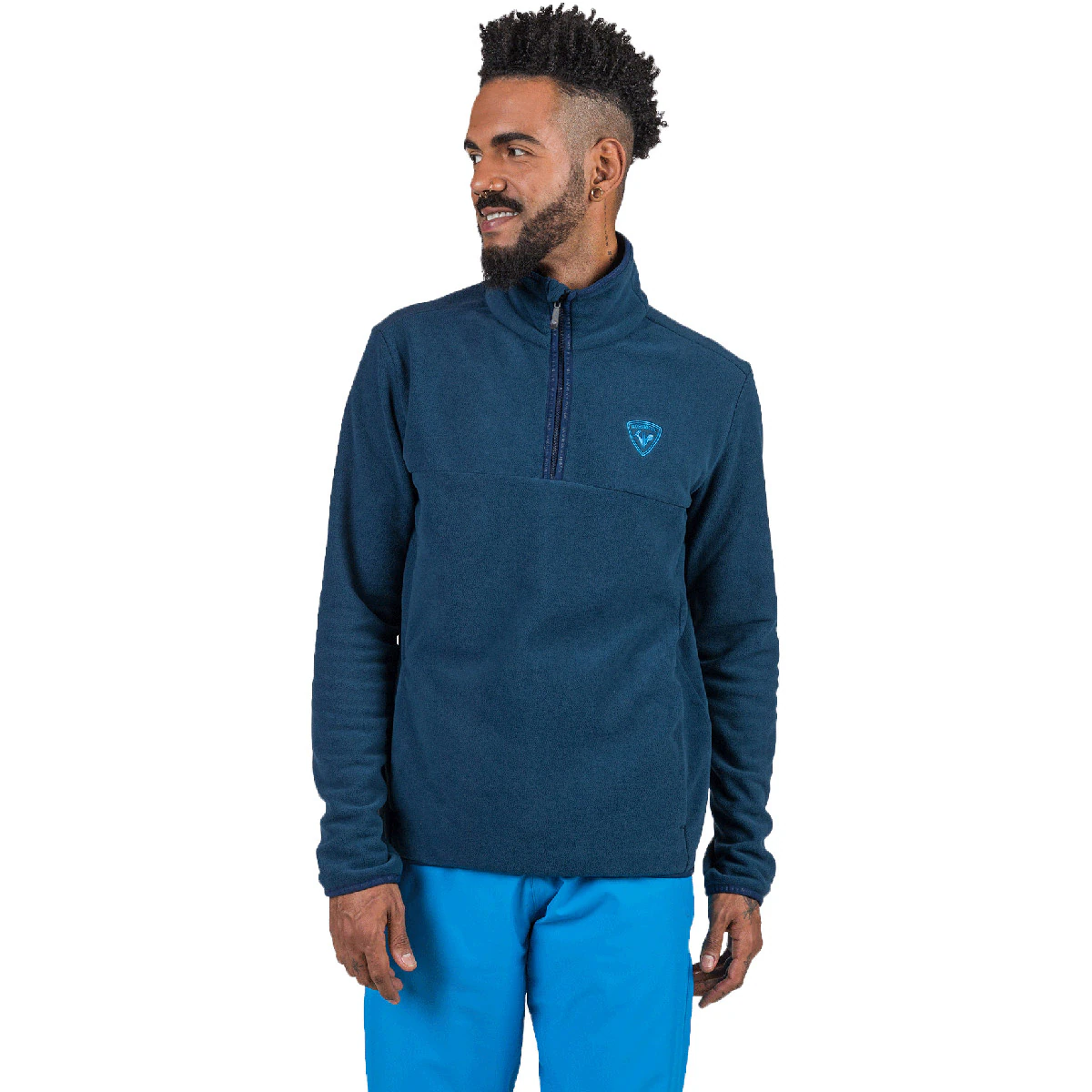 

Мужской флис Rossignol Strawpile Fleece, синий