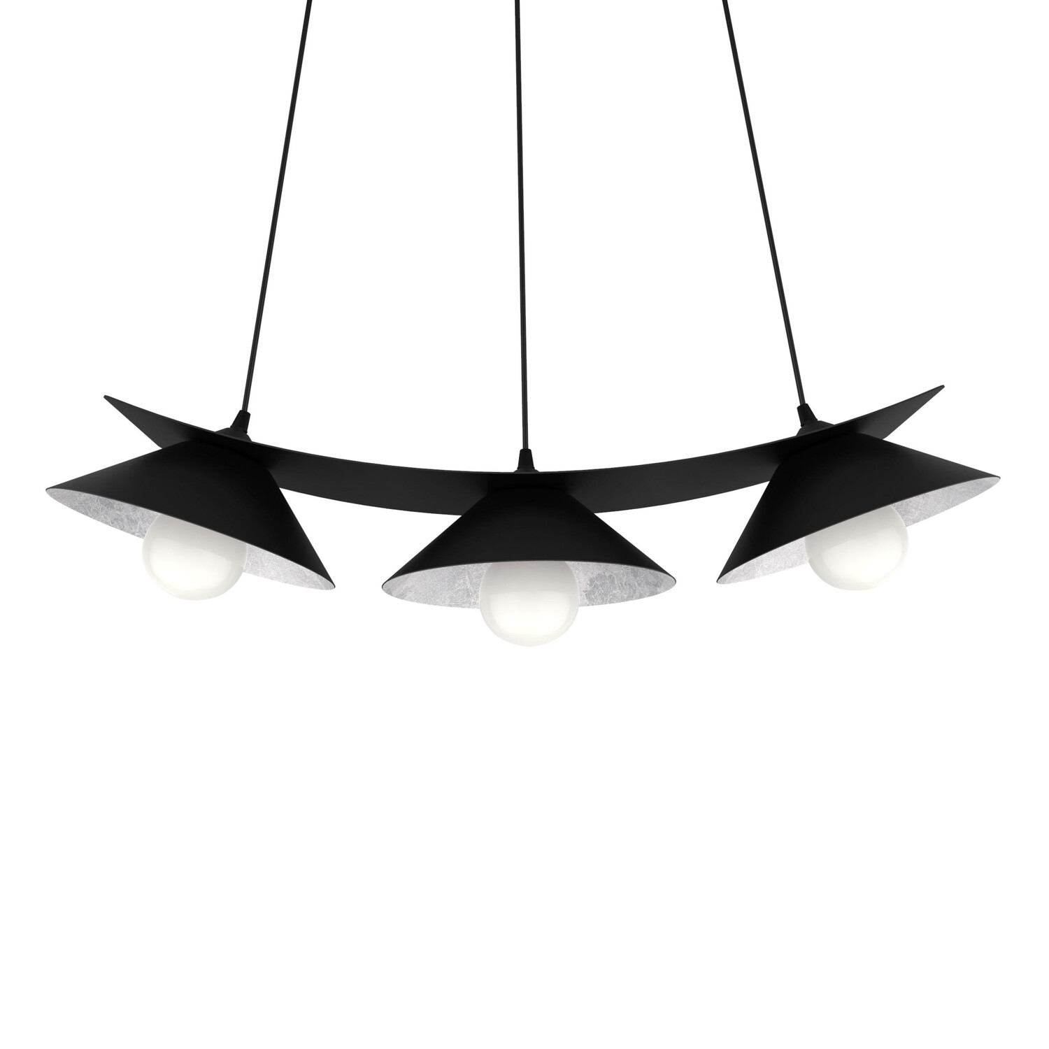 

Подвесной светильник Lumicom, 70x25x16 см, черный
