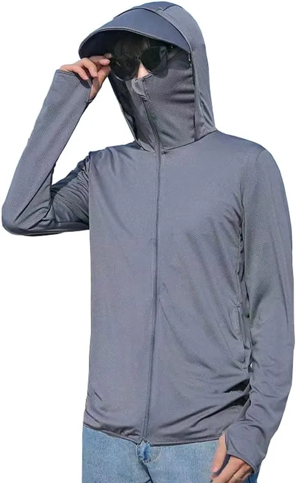 

BIKMAN мужская толстовка с капюшоном и защитой от ультрафиолета