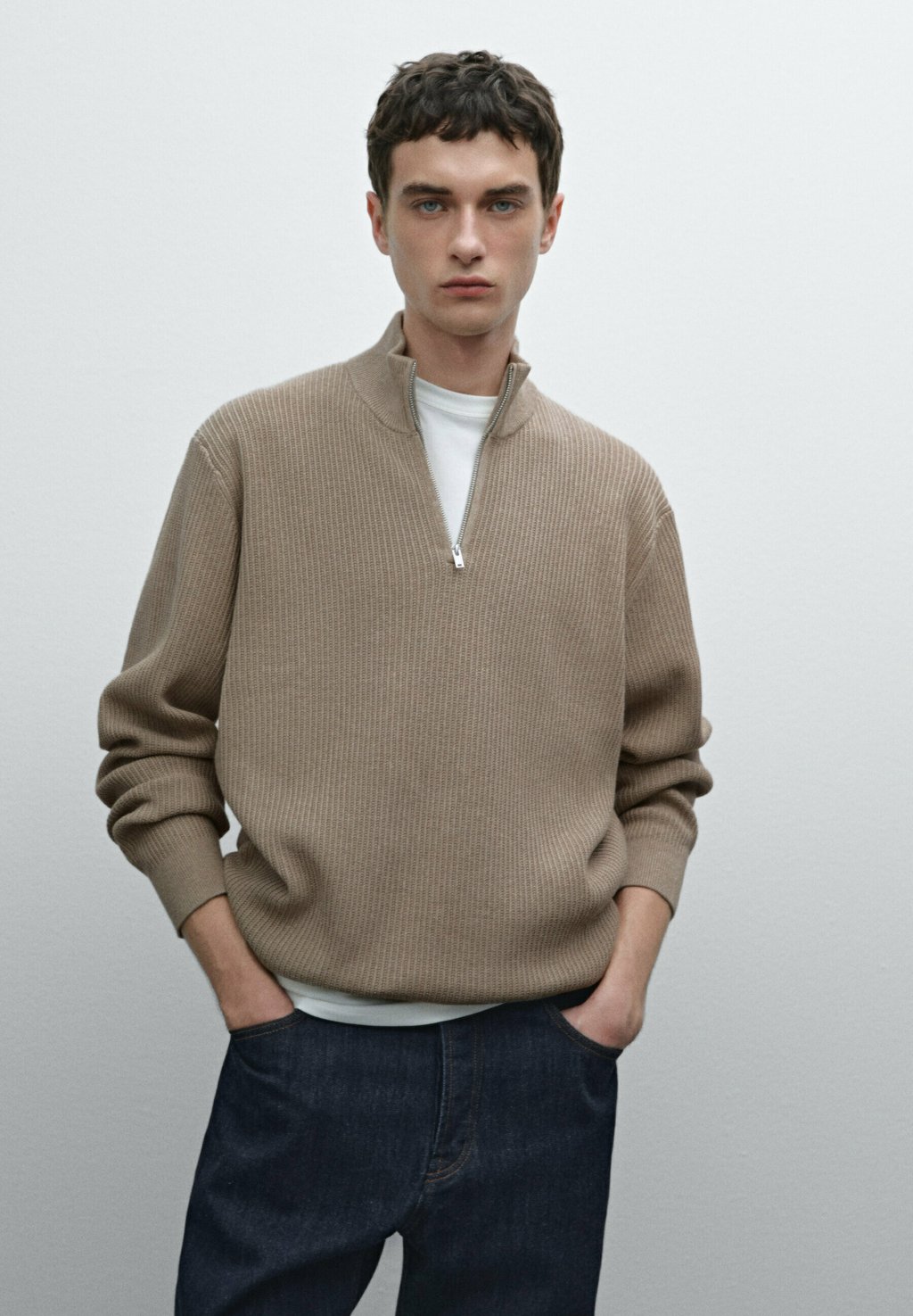 

Джемпер Massimo Dutti, коричневый