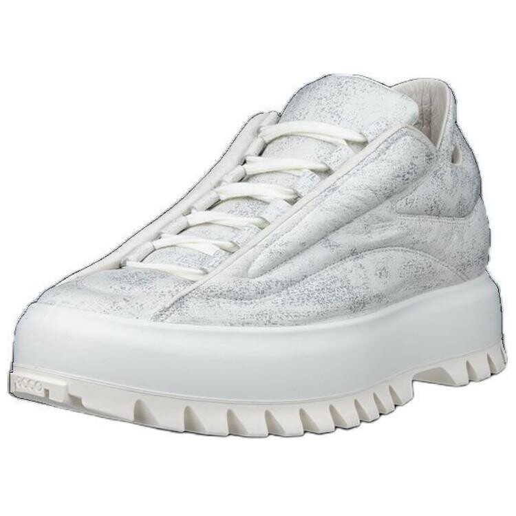 Кроссовки мужские Lifestyle Shoes Men Low-Top Ecco, белый — фото 3