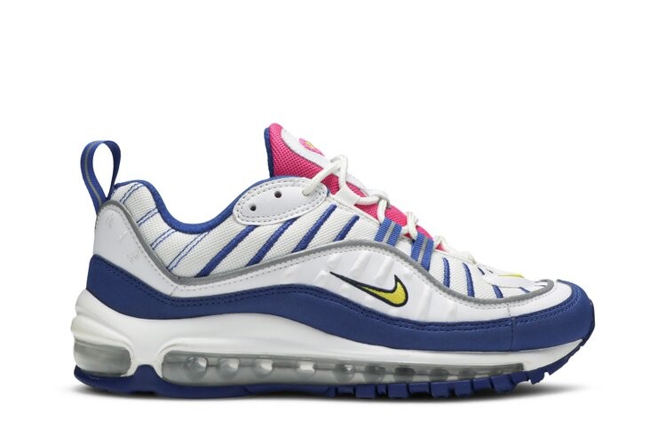 

Кроссовки Nike Air Max 98 GS 'White Indigo', синий