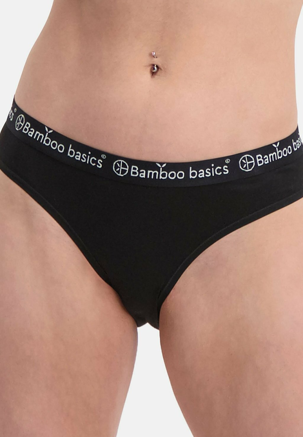 

Трусы-брифы YARA 6ER PACK LOGO-BUND ATMUNGSAKTIV Bamboo Basics, черный