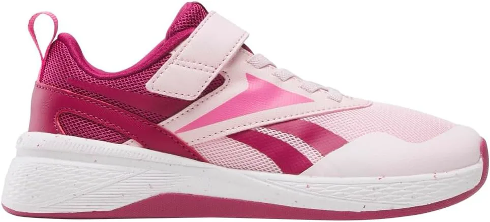 

Reebok Classic Nylon (Little Kid), серый/красный