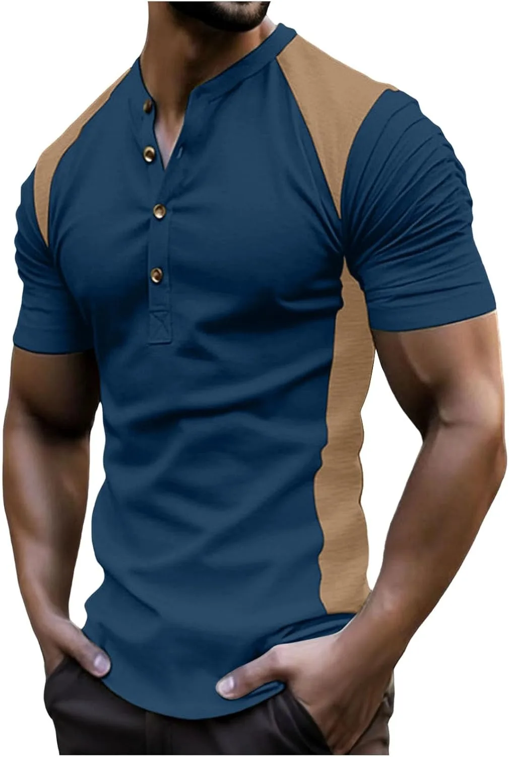 

Мужская футболка с коротким рукавом Color Block