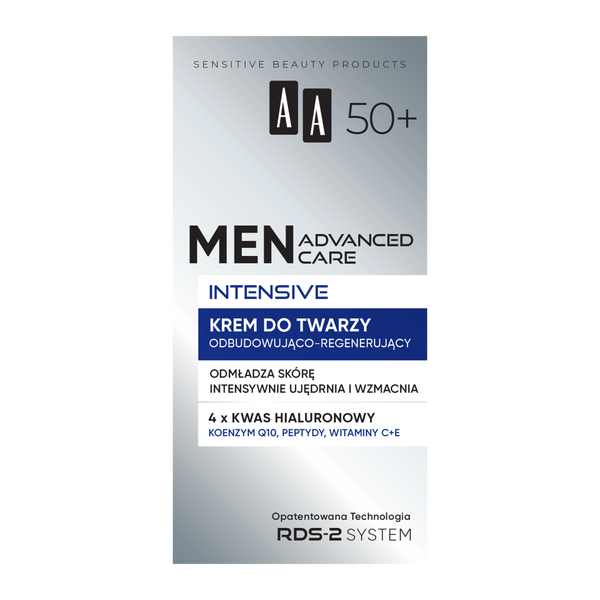 

Регенерирующий крем для лица 50+, 50 мл Aa Men advanced care