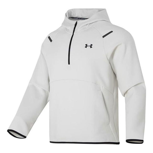 

Толстовка logo unstoppable fleece zip hoodie 'white' Under Armour, белый