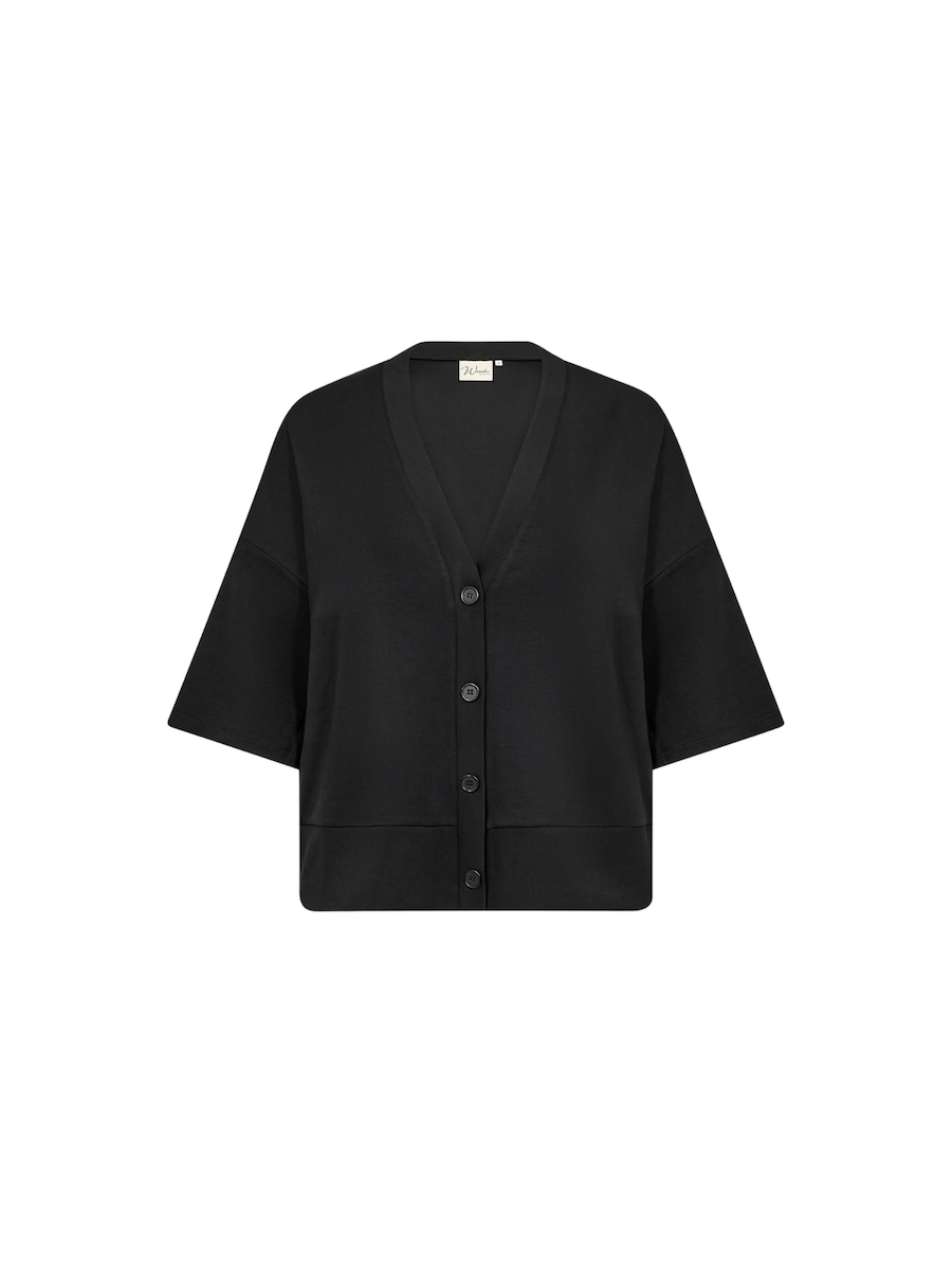 

Вязаный кардиган Wasabi Concept Sabina 43, черный