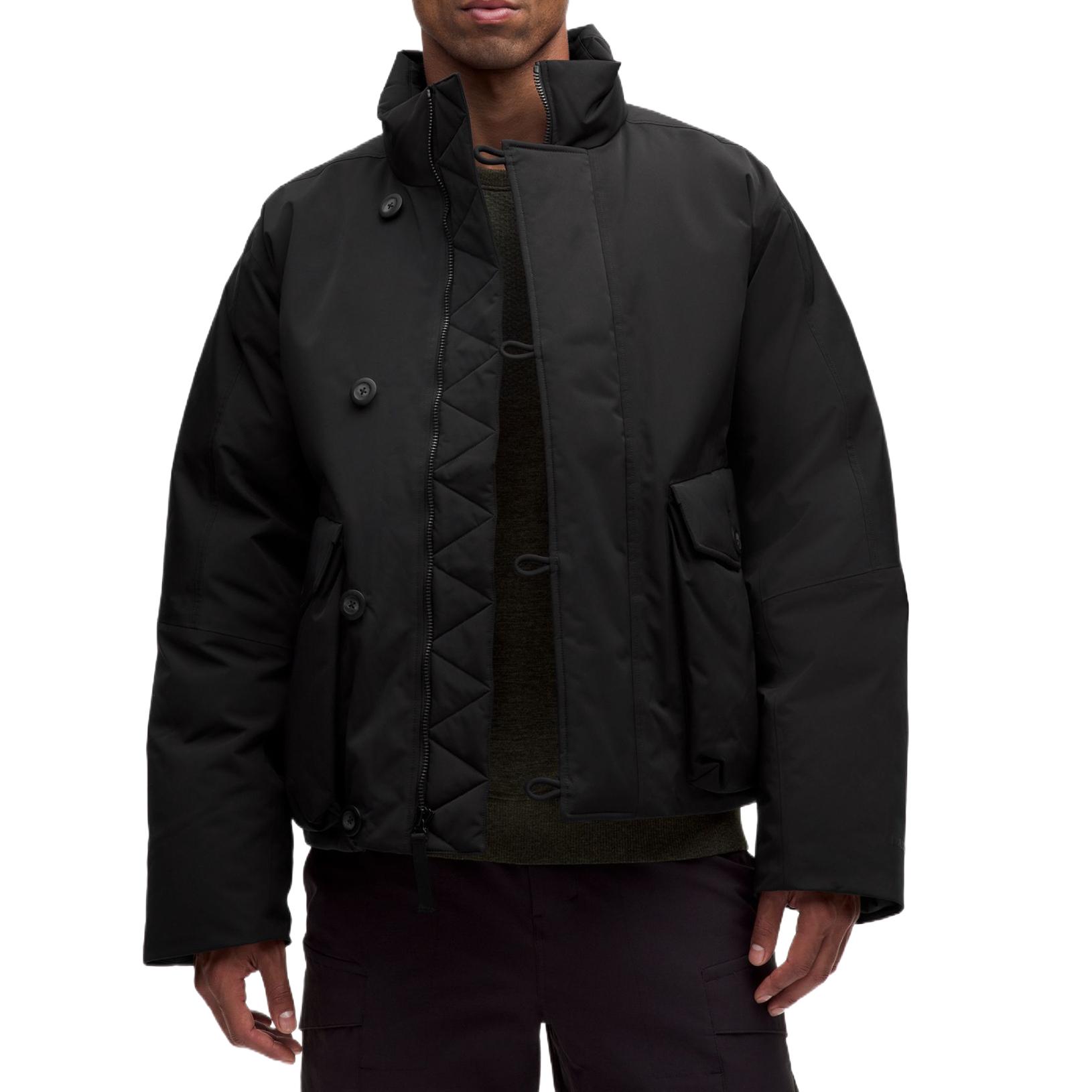 

Lululemon Мужская пуховая куртка для холодной погоды, Black