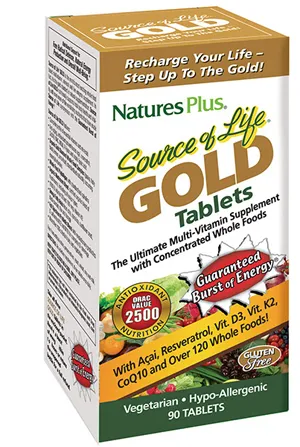 

Source Of Life Gold 90 таблеток Natures Plus