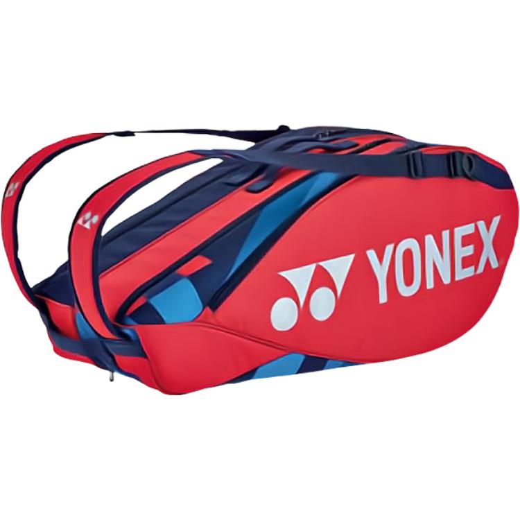 

Спортивная сумка из ткани унисекс разноцветная YONEX, темно-красный