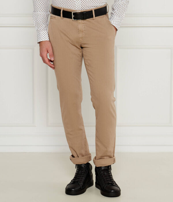

Брюки-чиносы Jacob Cohen Bobby Slim Fit, бежевый