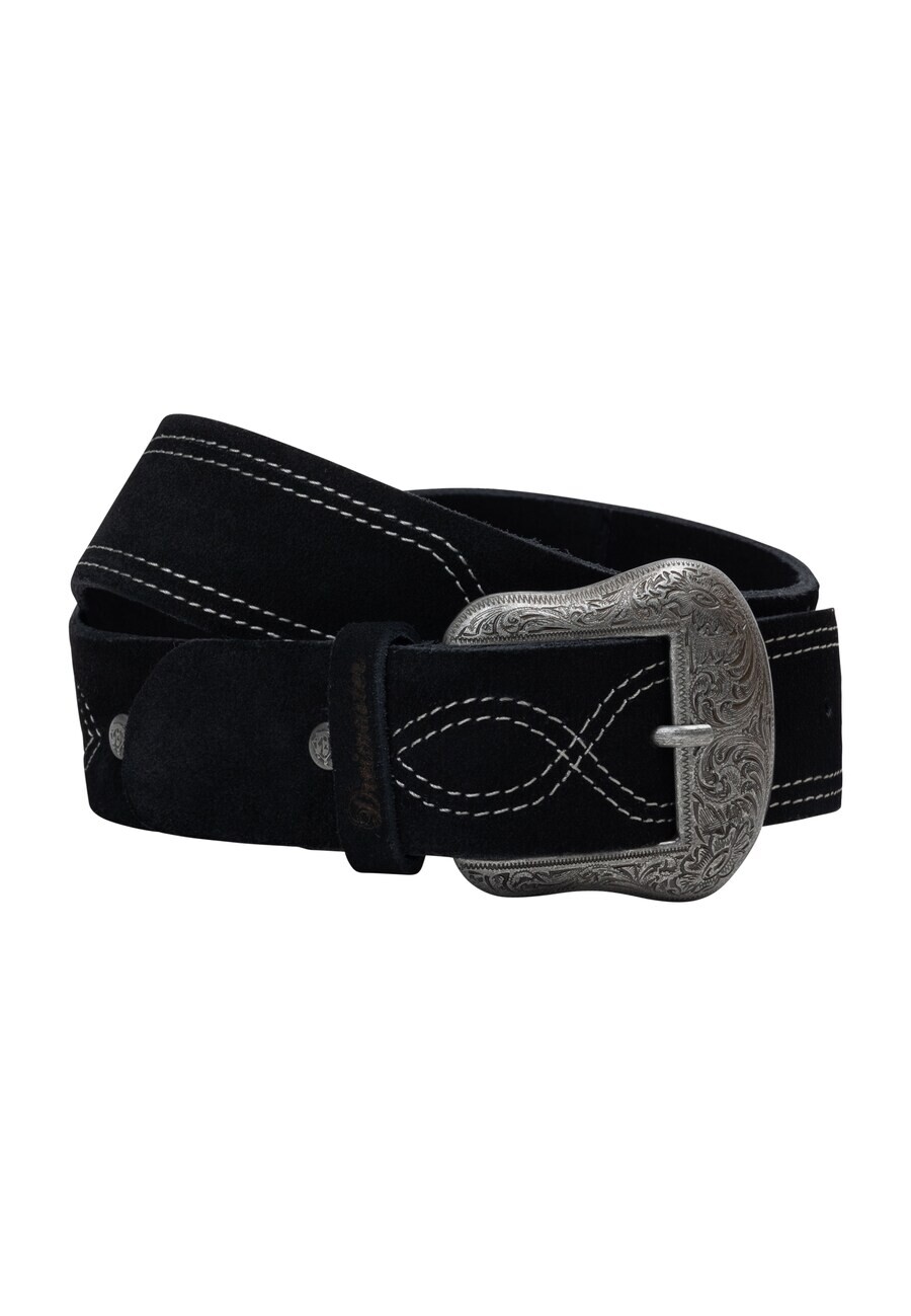 

Кожаный ремень DreiMaster Vintage Belt, черный