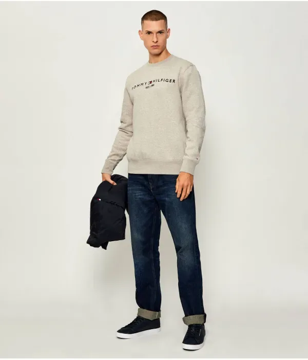 Толстовка regular fit Tommy Hilfiger, серый — фото 2