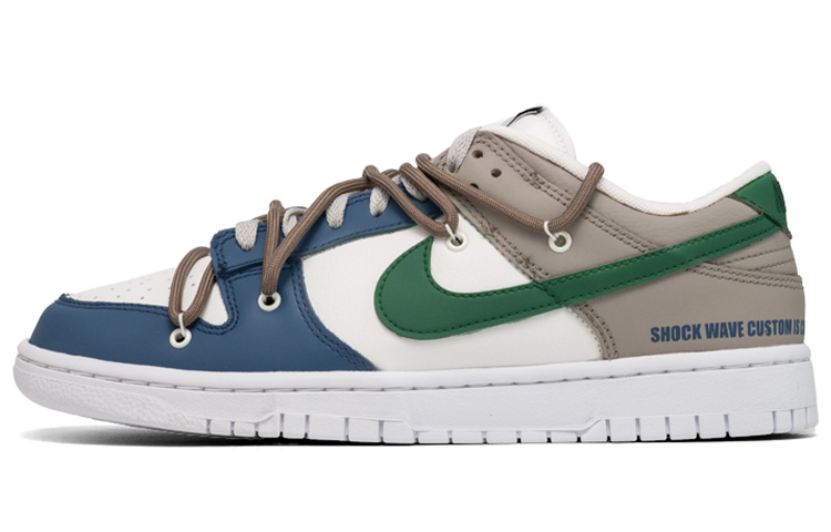 

Кроссовки Nike Dunk Skateboard Shoes Men Low-Top Blue Gray