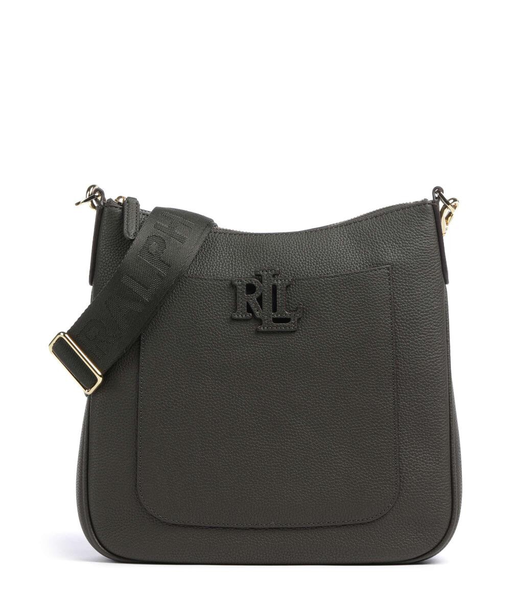 

Сумка через плечо cameryn 27 из зерненой яловой кожи Lauren Ralph Lauren, хаки