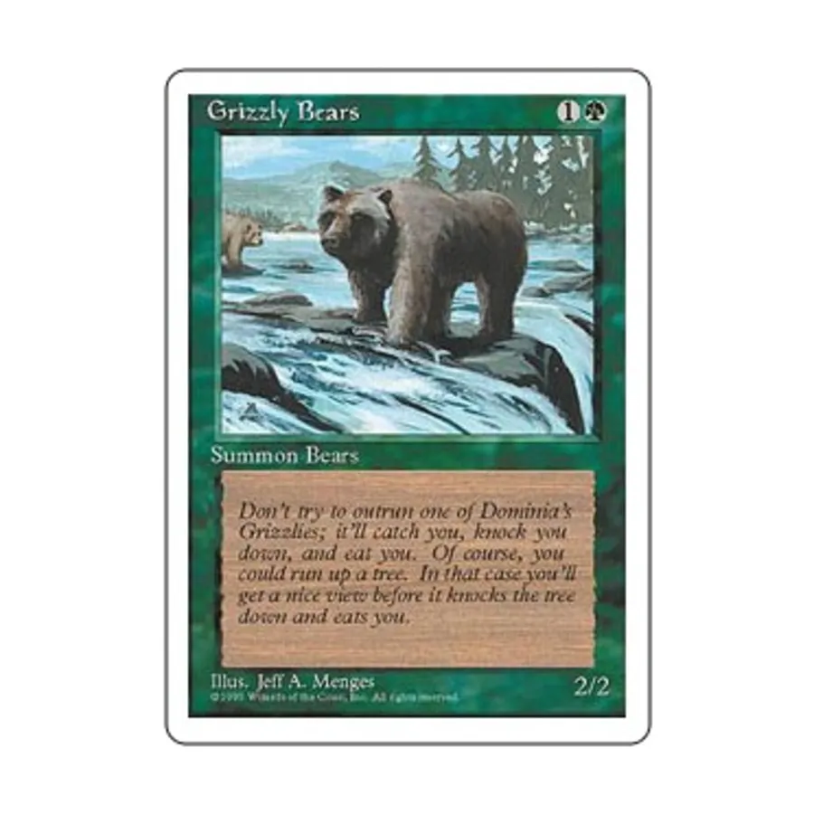 

CCG Медведи гризли (К), MTG - 4th Edition