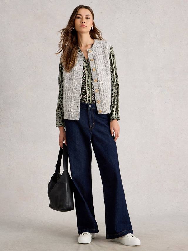 

Безрукавный кардиган Maxine с круглым вырезом White Stuff