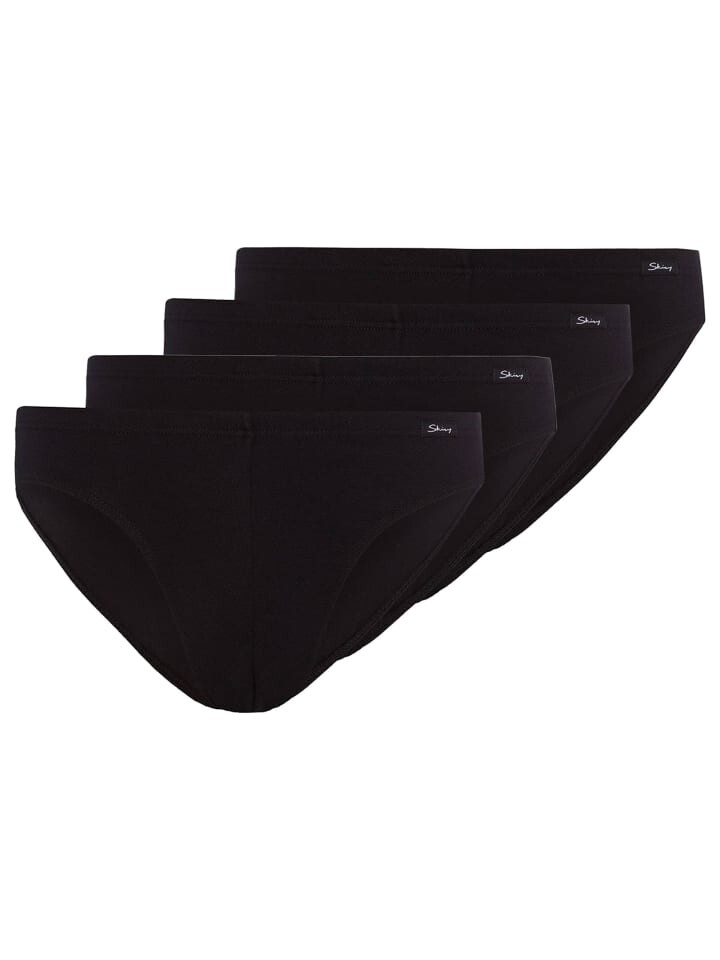 

Трусы Skiny Slip 4er Pack, черный