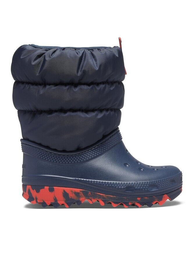 

Снегоступы Classic Neo Puff Boot T Crocs, темно-синий