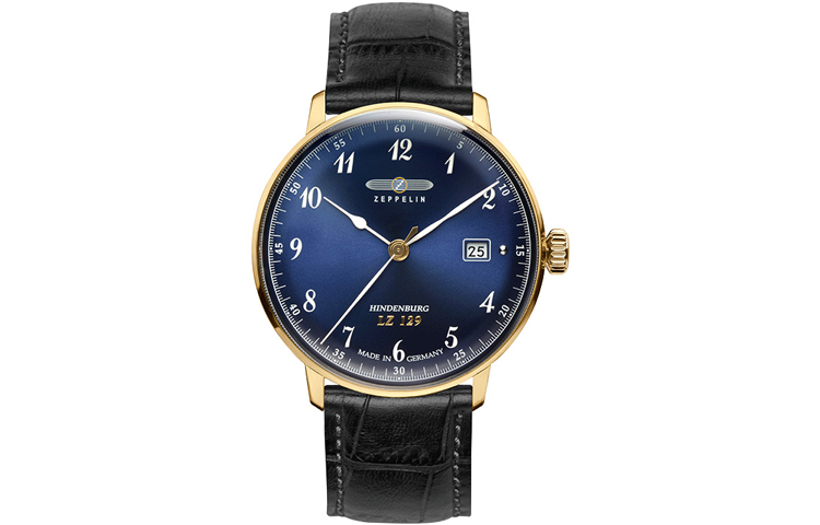

ZEPPELIN Часы Men's Hindenburg Collection Watch, Blue dial 7044-3