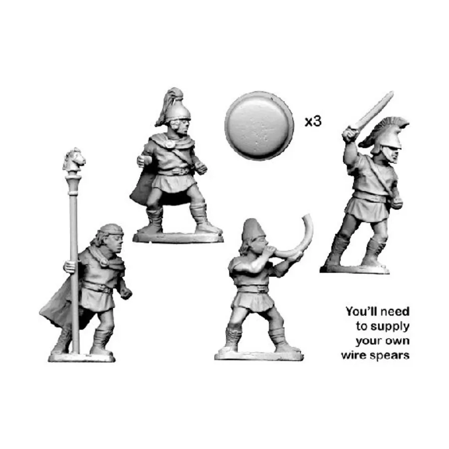 

Апулийское командование, Historical Miniatures - Ancient - Oscans (28mm) (Crusader Miniatures)