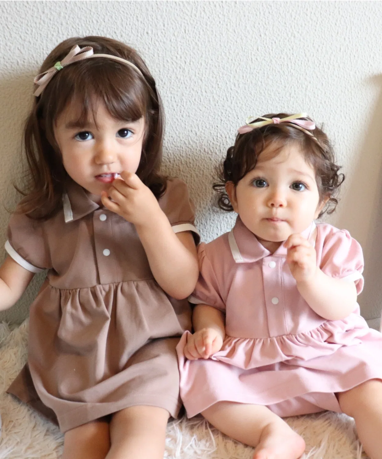 Детский поло-комбинезон Sweet Mommy хлопковый офф-белый — фото 2