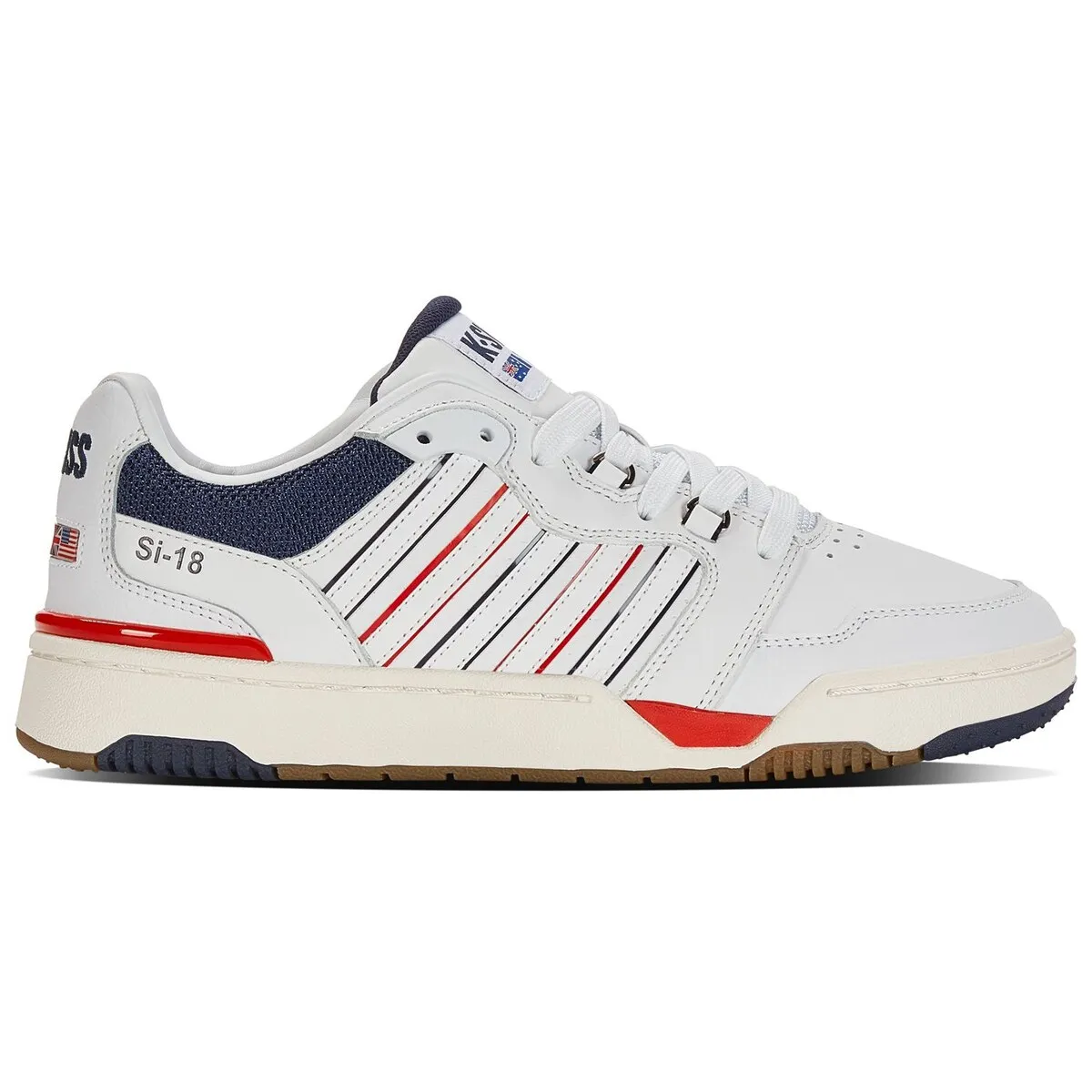 

Мужские повседневные кроссовки K·Swiss SI-18 RIVAL K-Swiss, белый/красный