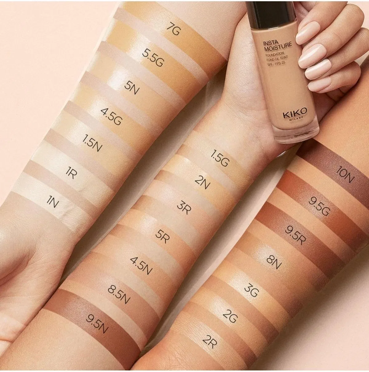 Тональный крем Kiko Milano instamoisture foundation оттенок CR05, 30 мл — фото 2