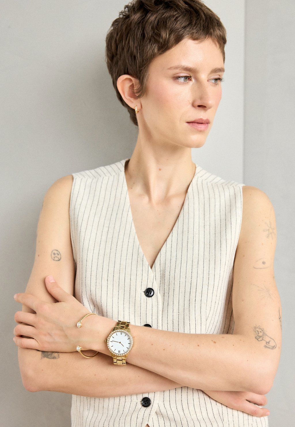 

Часы SET Anna Field, золотой