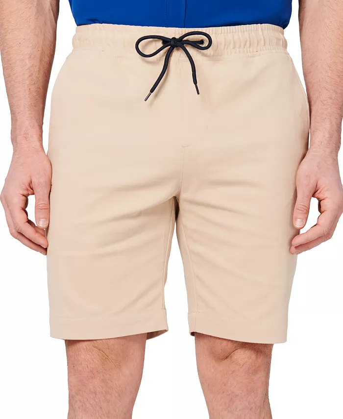 

Мужские укороченные шорты Slim Fit на завязках однотонные Society of Threads, коричневый/бежевый