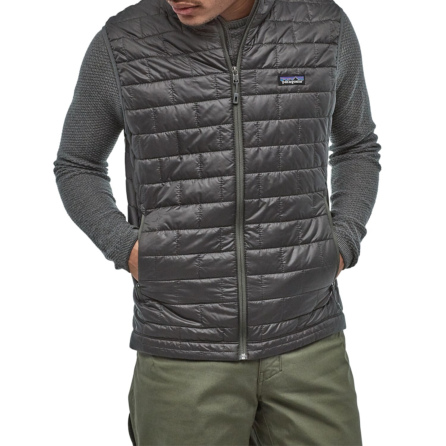 

Жилет Patagonia Nano Puff, серый