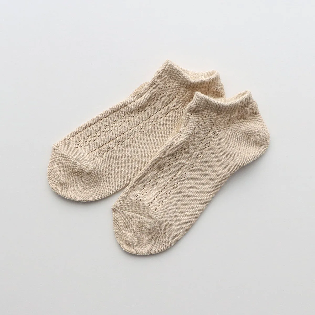 Носки с открытой текстурой, длиной до колена, как у кроссовок. Polo Ralph Lauren, 21. Beige