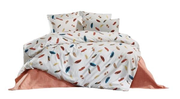 

Комплект постельного белья M’DECO SHEET MULTICOLOR, 260x1x240 см, белый