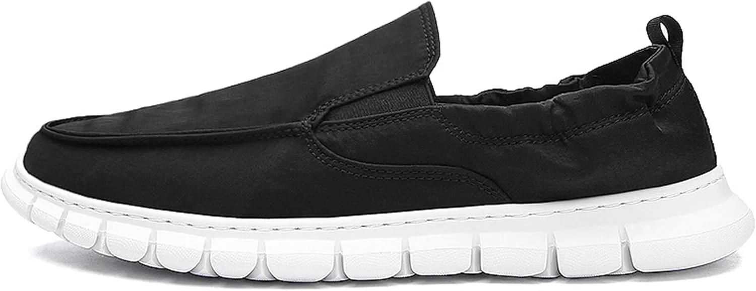 Мужские лоферы повседневные Asifn Slip on Loafers, черный