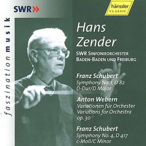 

CD диск Schubert / Webern / Zender / Swr Radio So Freiburg: Symphony 1 D Major / Variations for Orchestra Op30