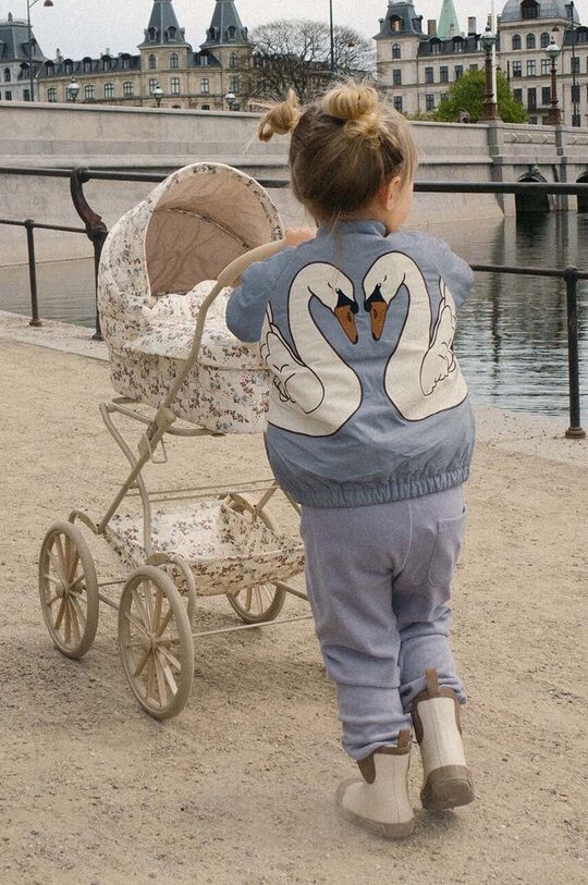 

Бомбер JUNO BOMBER JACKET Konges Sløjd, синий