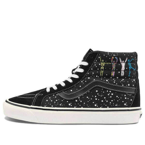 

Кроссовки sk8-hi 38 dx skate shoes black Vans, черный