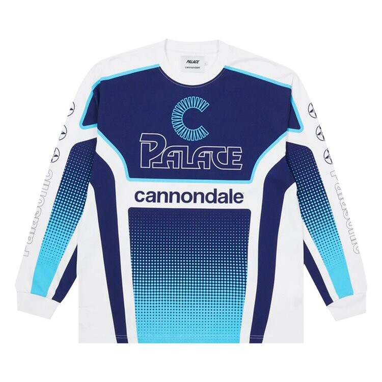 

Лонгслив Palace x Cannondale Mad Boy 'White', белый