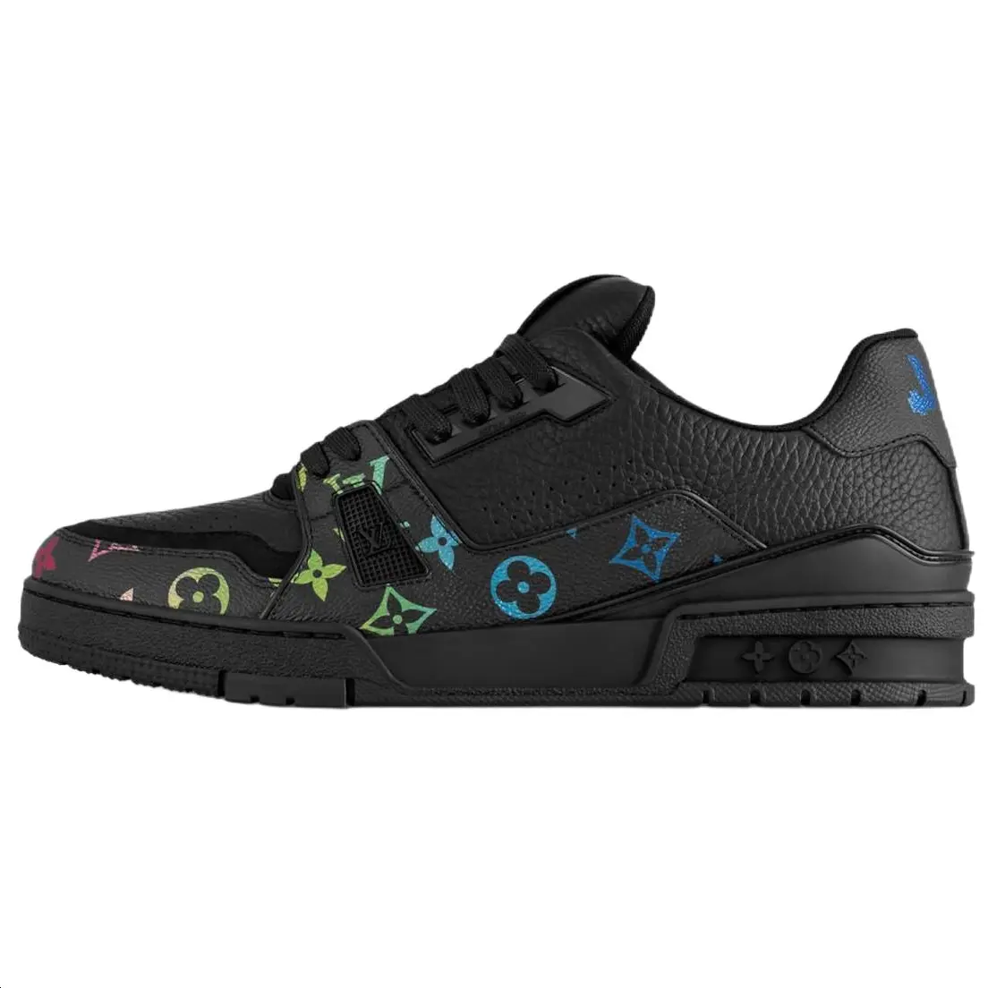 

LOUIS VUITTON Кроссовки Trainer Low Top для скейтбординга, мужские, черные