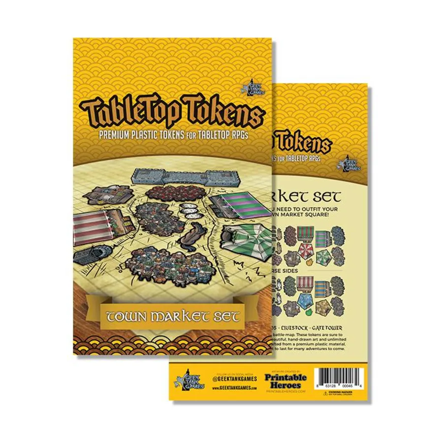 

Набор «Городской рынок», Tabletop Tokens
