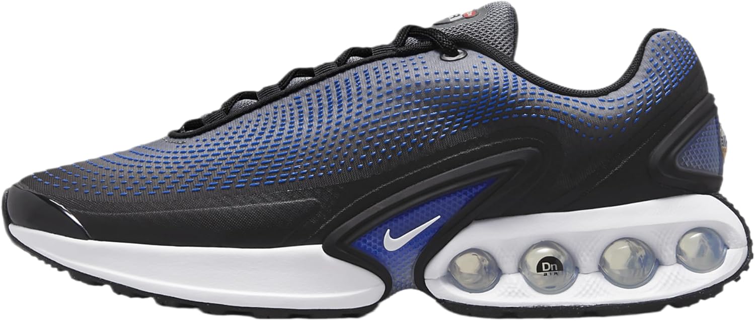 

Кроссовки Nike Air Max DN (HM0708-001, черный/светло-дымчатый серый/синий/белый), Black/Light Smoke Grey/Racer Blue/White
