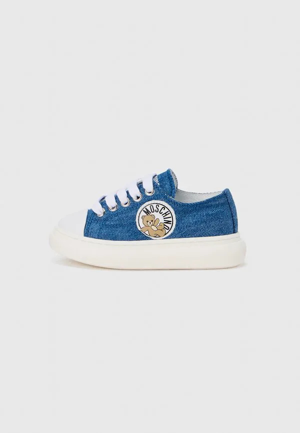Кроссовки унисекс Moschino, Blue Denim/White